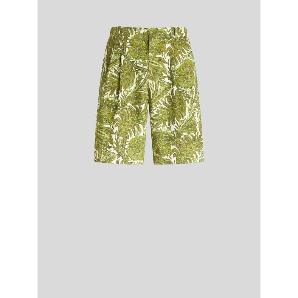 BLATTMUSTER BERMUDAHOSEN