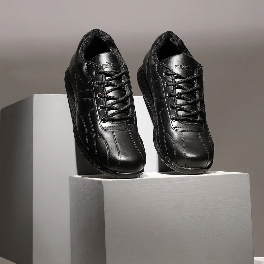 Force 10 Schnürschuhe Schwarz Freizeitschuhe Für Herren 9906-05 Von Liberty