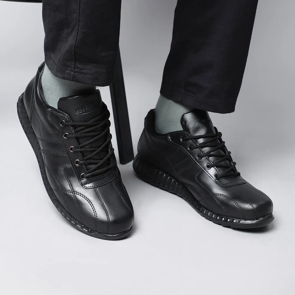 Force 10 Schnürschuhe Schwarz Freizeitschuhe Für Herren 9906-05 Von Liberty