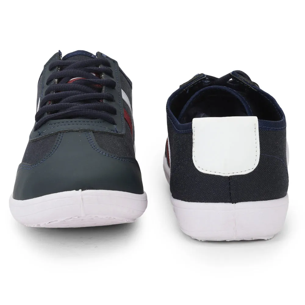 Force 10 Schnürung Marineblaue Freizeitschuhe Für Herren DYLAN-1E von Liberty