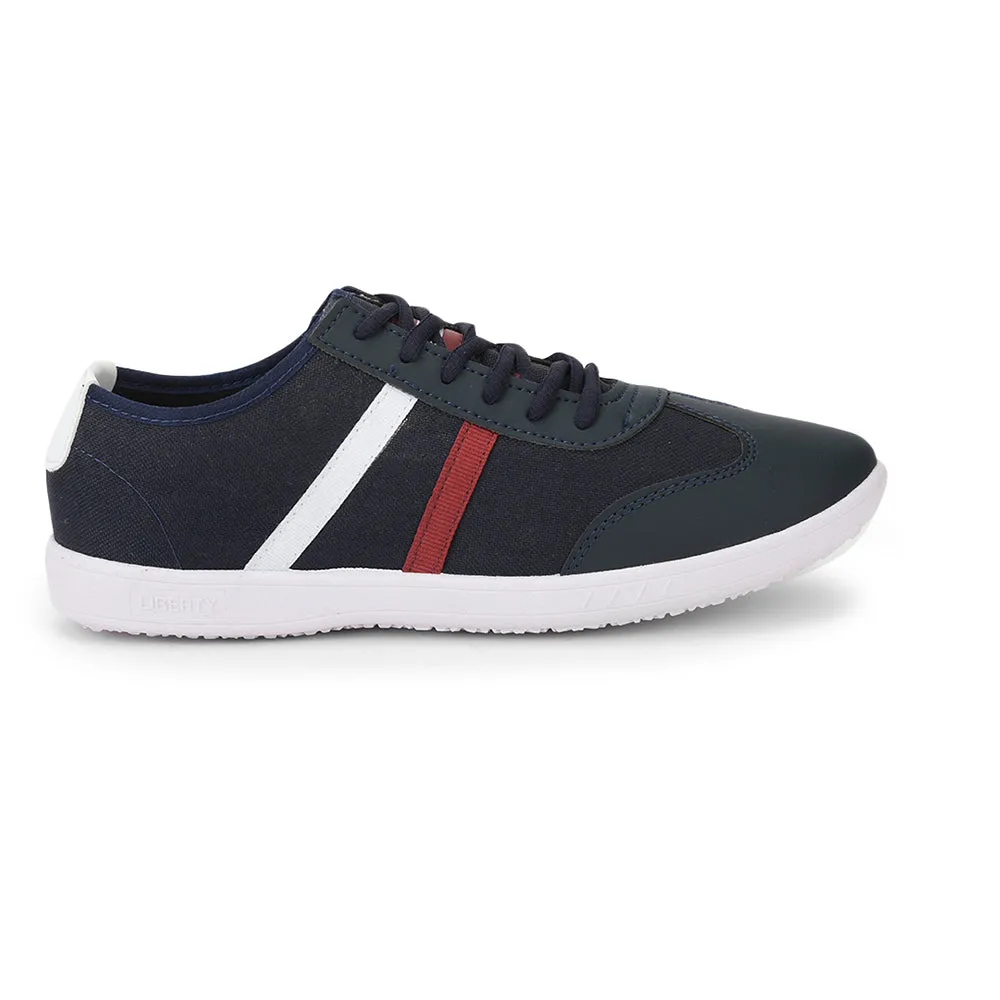 Force 10 Schnürung Marineblaue Freizeitschuhe Für Herren DYLAN-1E von Liberty