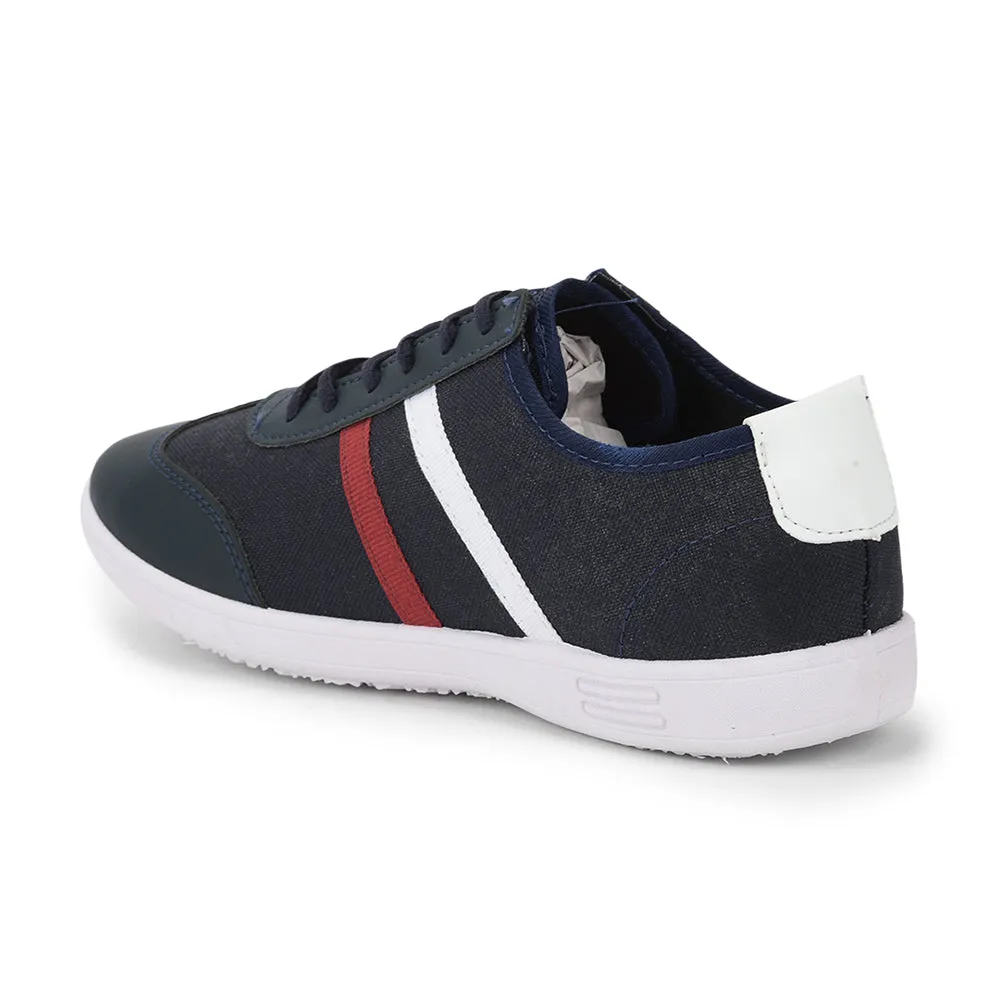 Force 10 Schnürung Marineblaue Freizeitschuhe Für Herren DYLAN-1E von Liberty