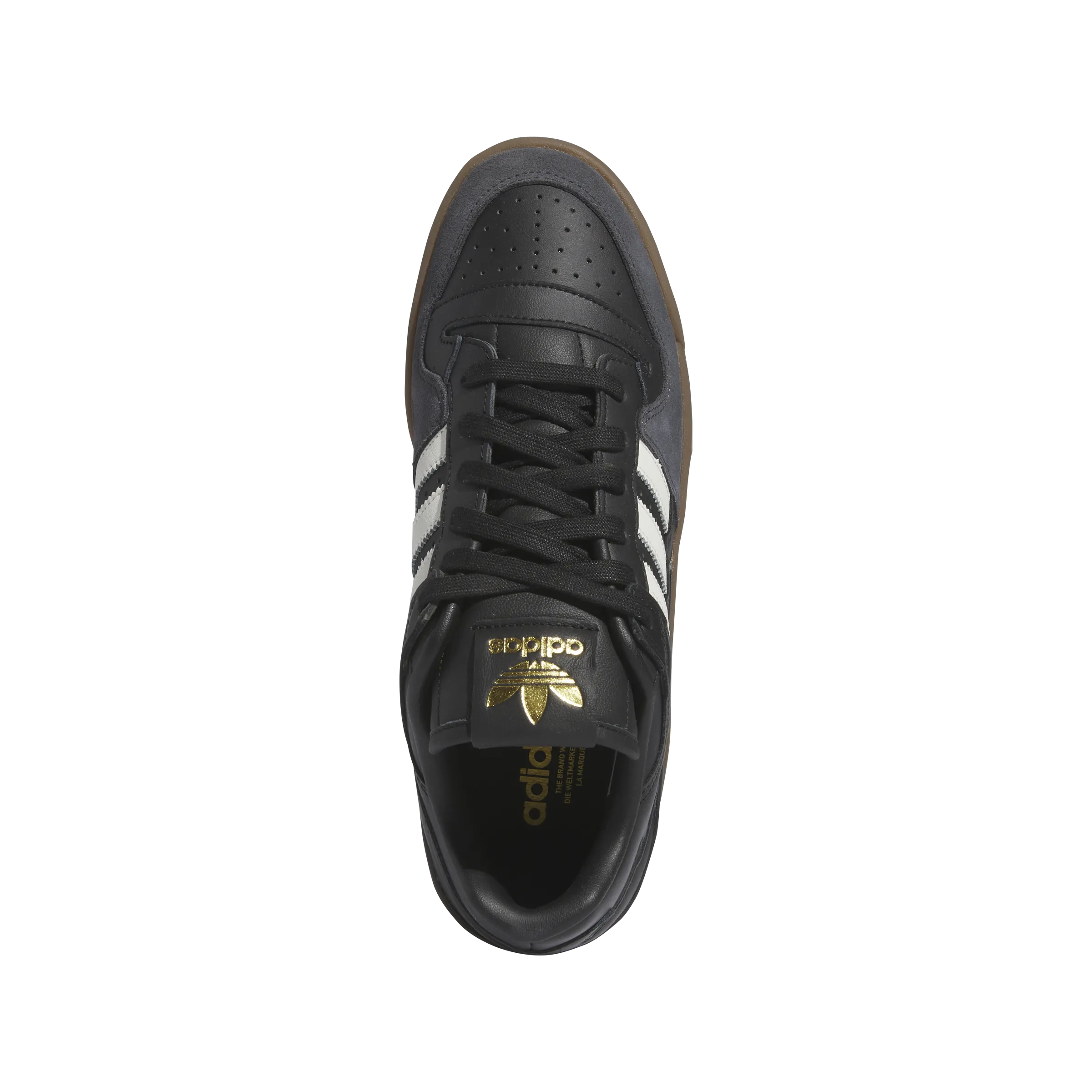 Forum 84 Low CL 'Core Schwarz Elfenbein Gummi'