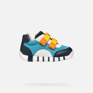 Geox: Iupidoo Klettverschluss-Schuhe - Ozean / Marine