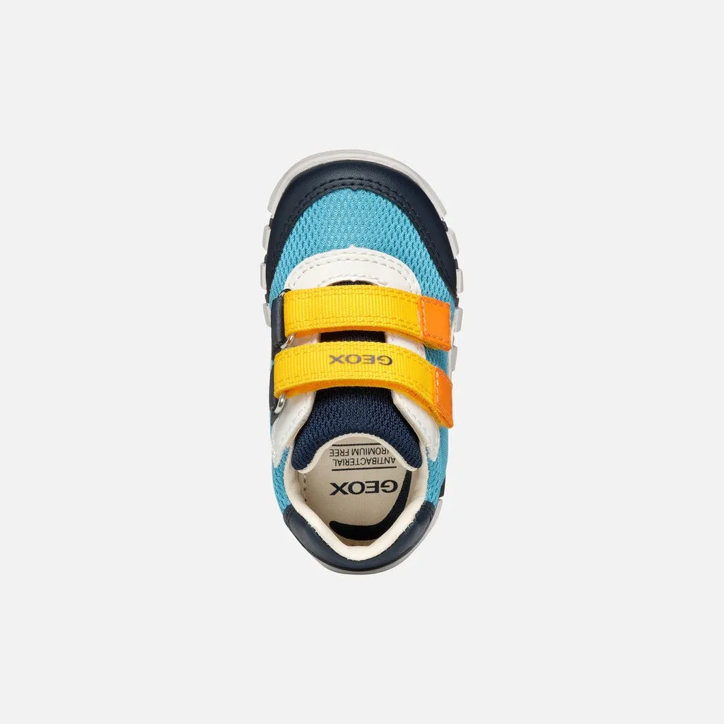 Geox: Iupidoo Klettverschluss-Schuhe - Ozean / Marine