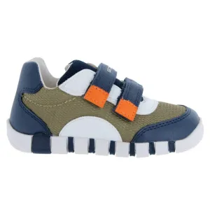 Geox: Iupidoo Kletterschuhe - Pistazie / Marine
