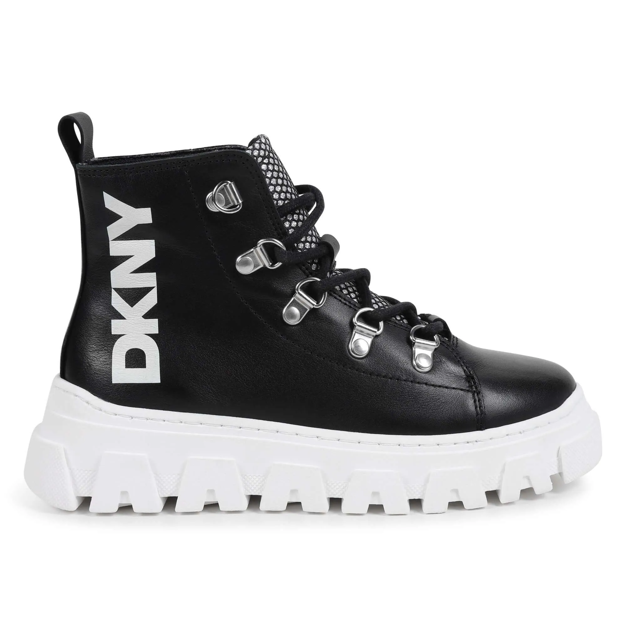 Mädchen Schwarze Schnürstiefeletten