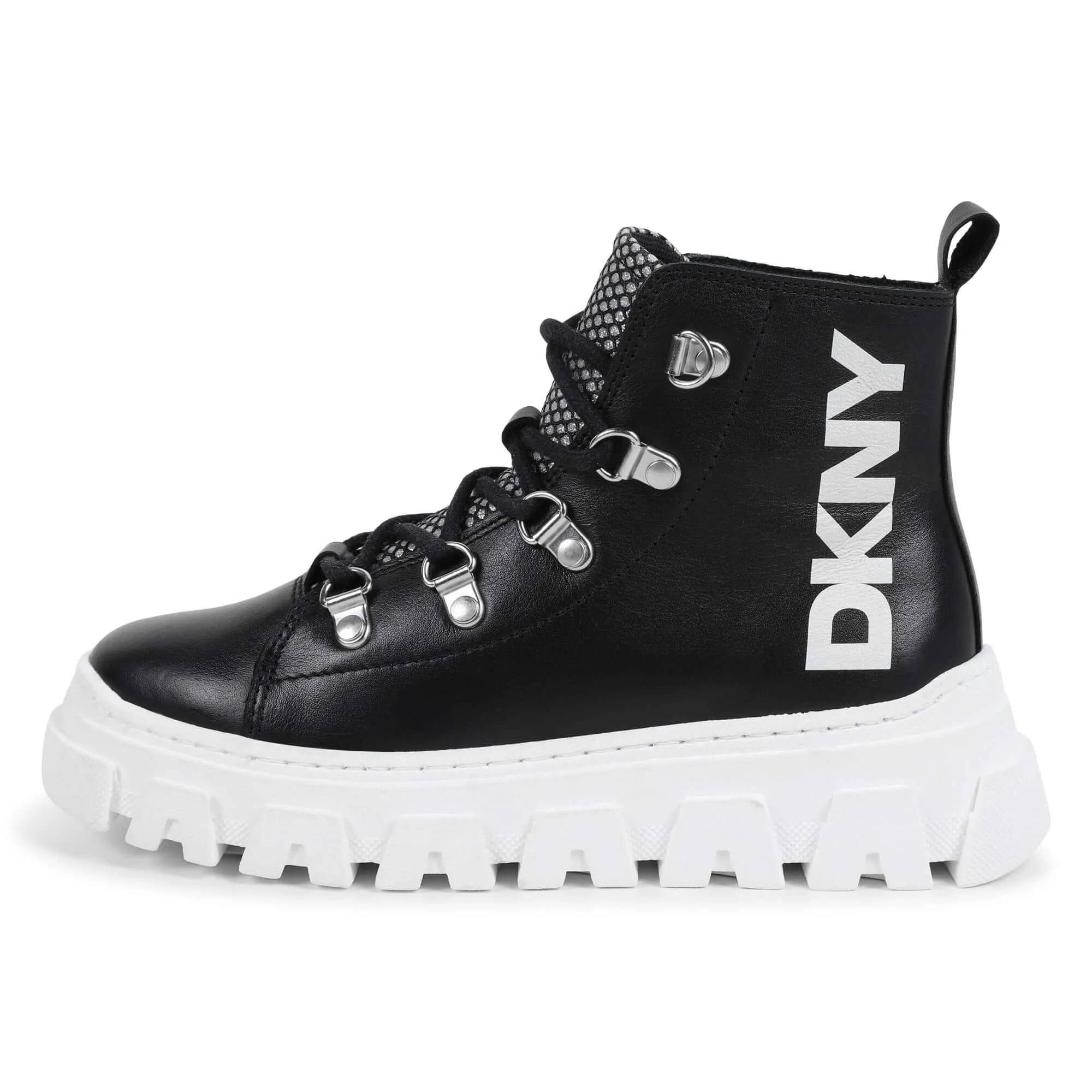 Mädchen Schwarze Schnürstiefeletten