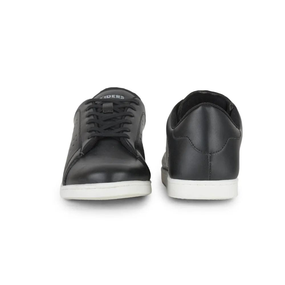 Gleiter Casual Schwarze Schnürung Sneaker Für Männer ANDERSON By Liberty