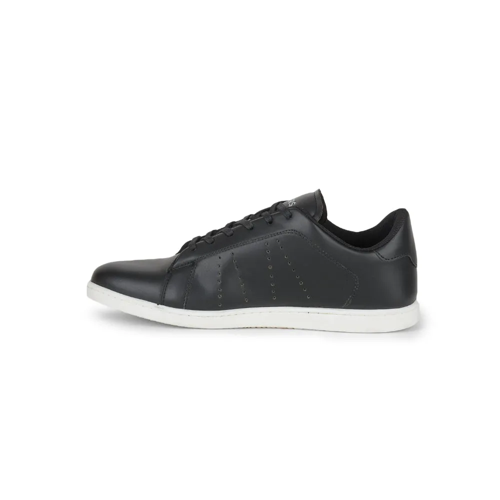 Gleiter Casual Schwarze Schnürung Sneaker Für Männer ANDERSON By Liberty