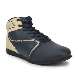 Gliders Casual Navy Blue Schnürschuhe Für Herren RIDER-E By Liberty
