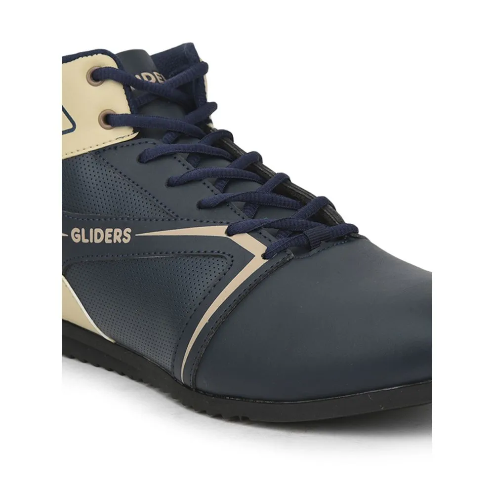 Gliders Casual Navy Blue Schnürschuhe Für Herren RIDER-E By Liberty