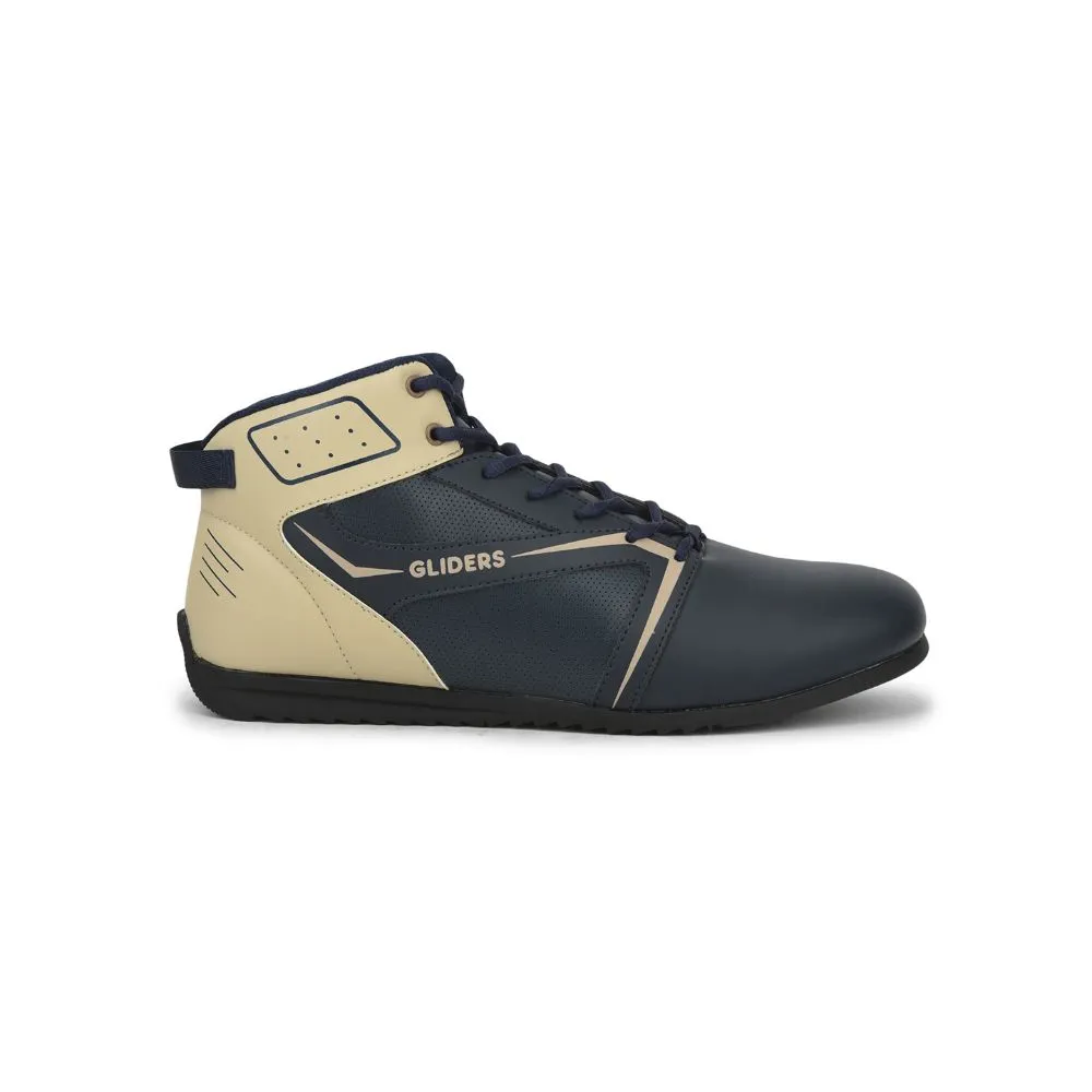 Gliders Casual Navy Blue Schnürschuhe Für Herren RIDER-E By Liberty