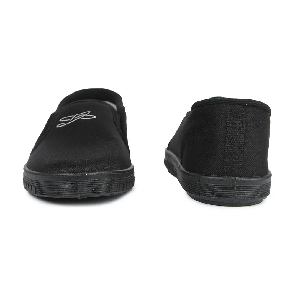 Gliders Bequeme Schlupfschuhe Schwarze Mokassins Für Herren JOGGING-E Von Libertyty