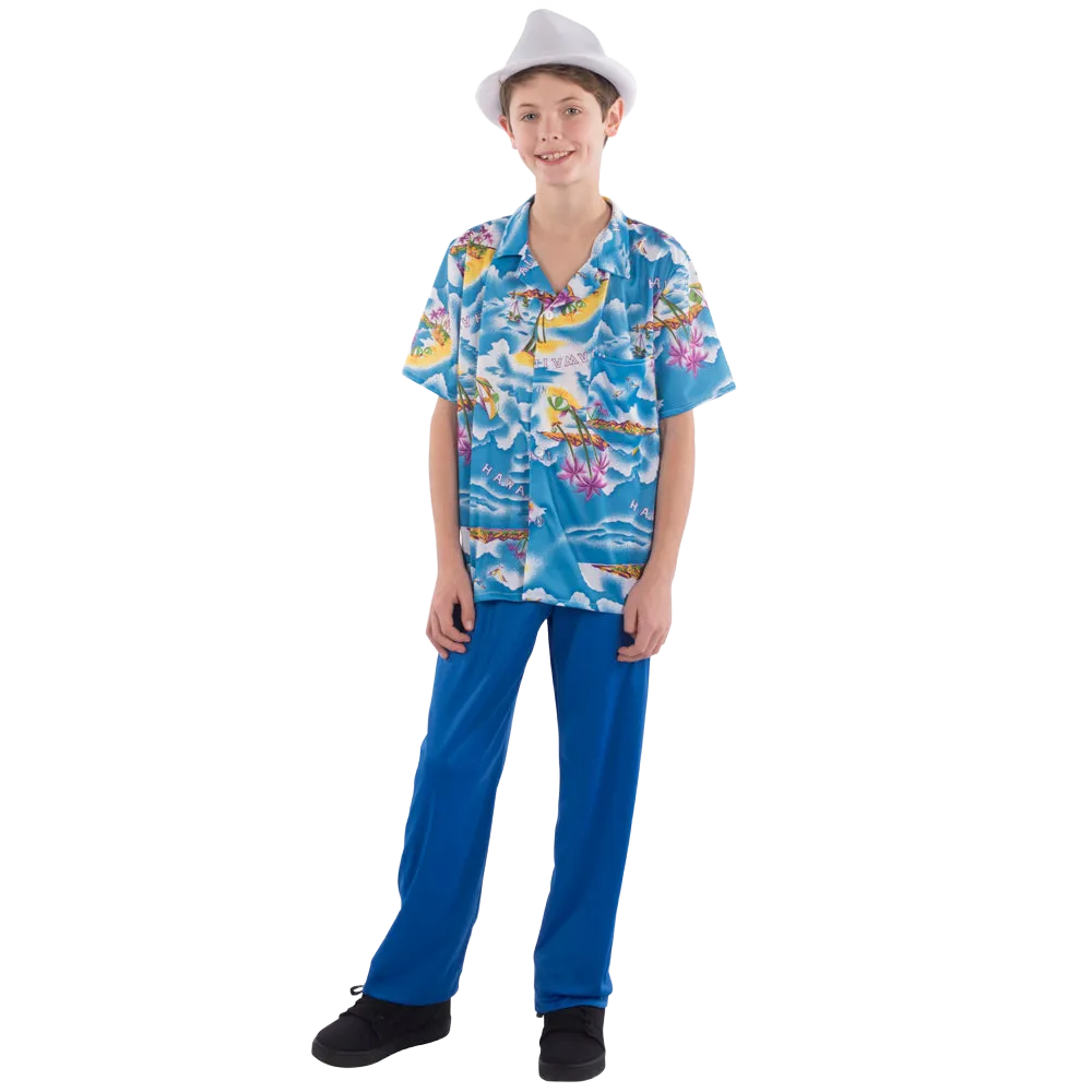 Hawaii-Hemd und Hose Set - Kinder Babykids_Kostüm-Amerika