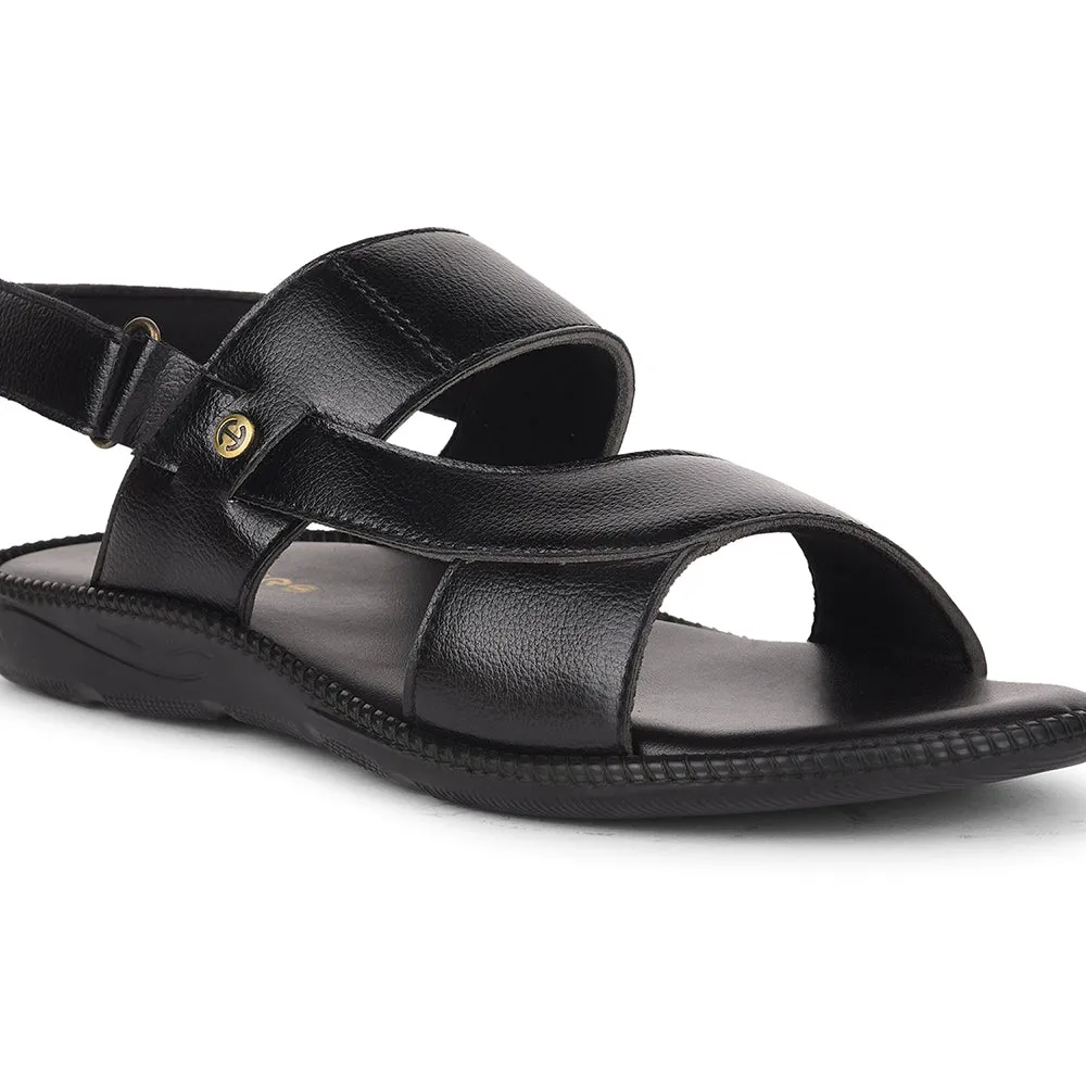 Healers Schwarze Freizeitsandale Für Herren VCL-103 Von Liberty
