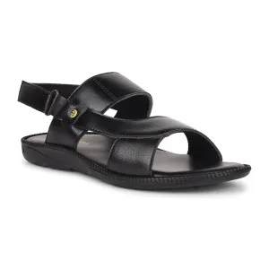 Healers Schwarze Freizeitsandale Für Herren VCL-103 Von Liberty