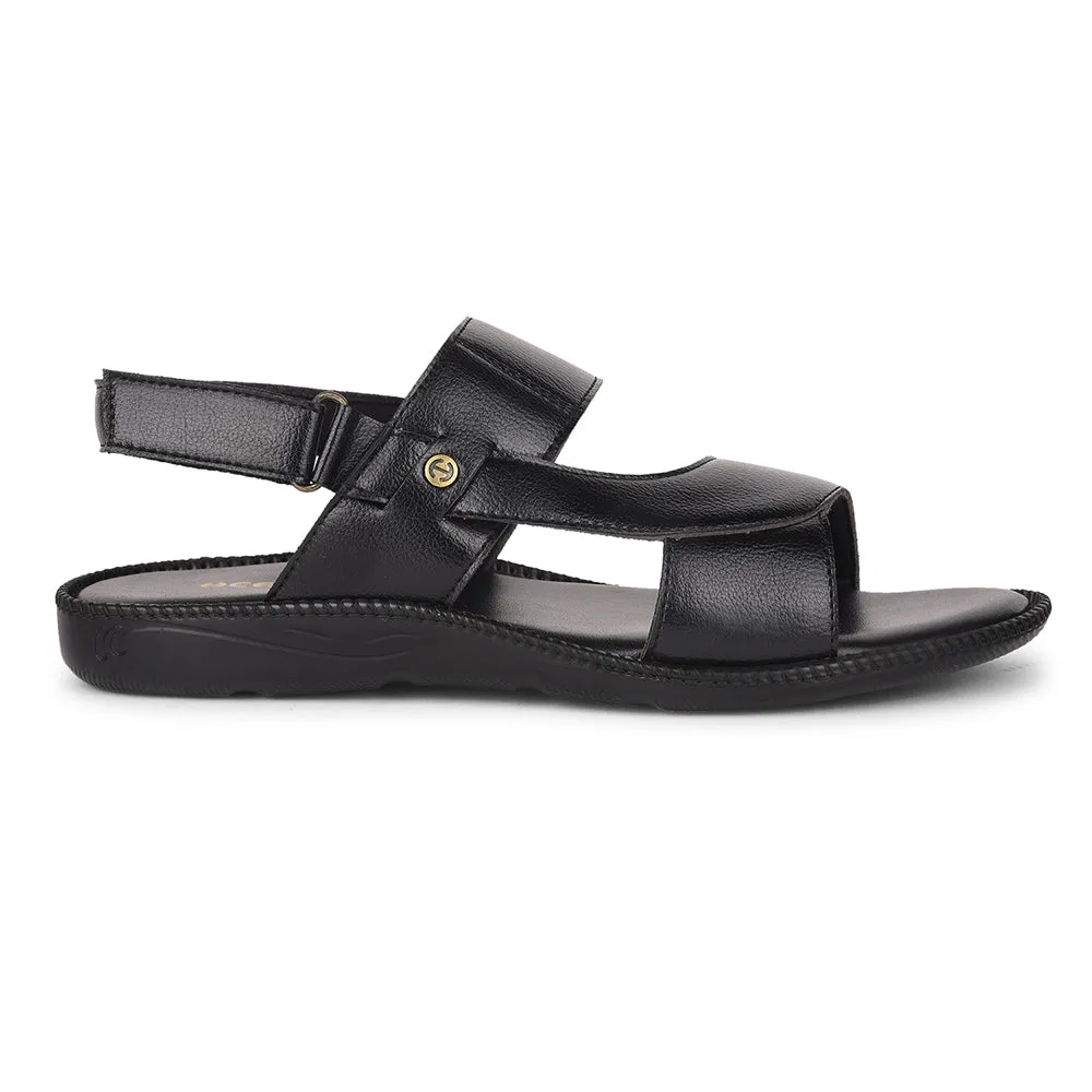 Healers Schwarze Freizeitsandale Für Herren VCL-103 Von Liberty