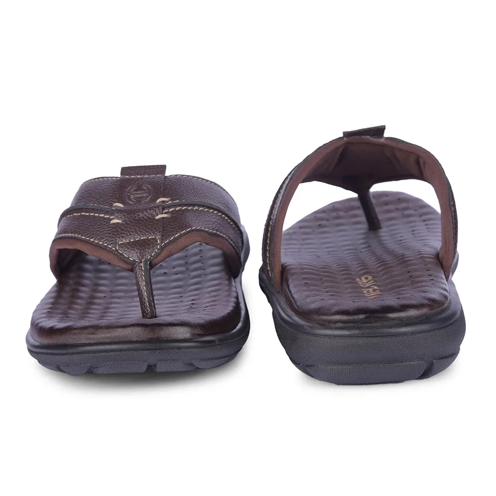 Healers By Liberty Herren CSS-1 Braune Freizeit-Flip-Flops