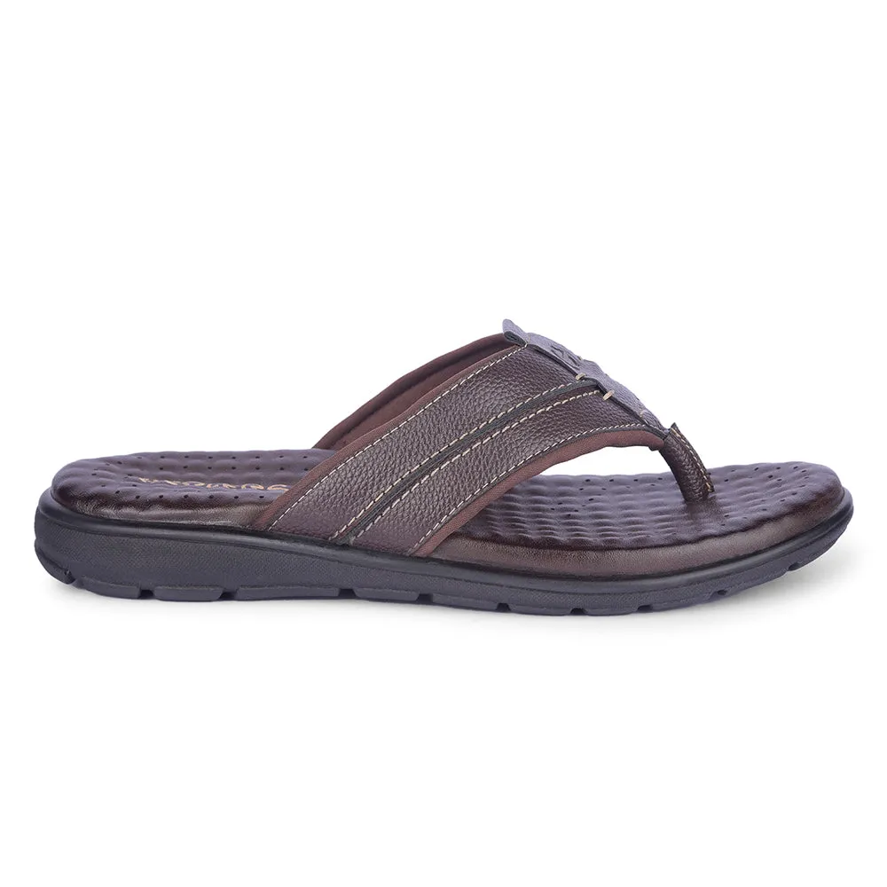 Healers By Liberty Herren CSS-1 Braune Freizeit-Flip-Flops