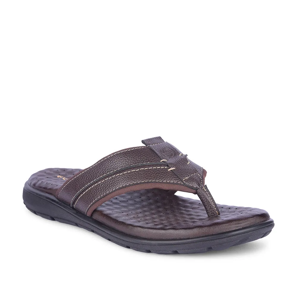 Healers By Liberty Herren CSS-1 Braune Freizeit-Flip-Flops