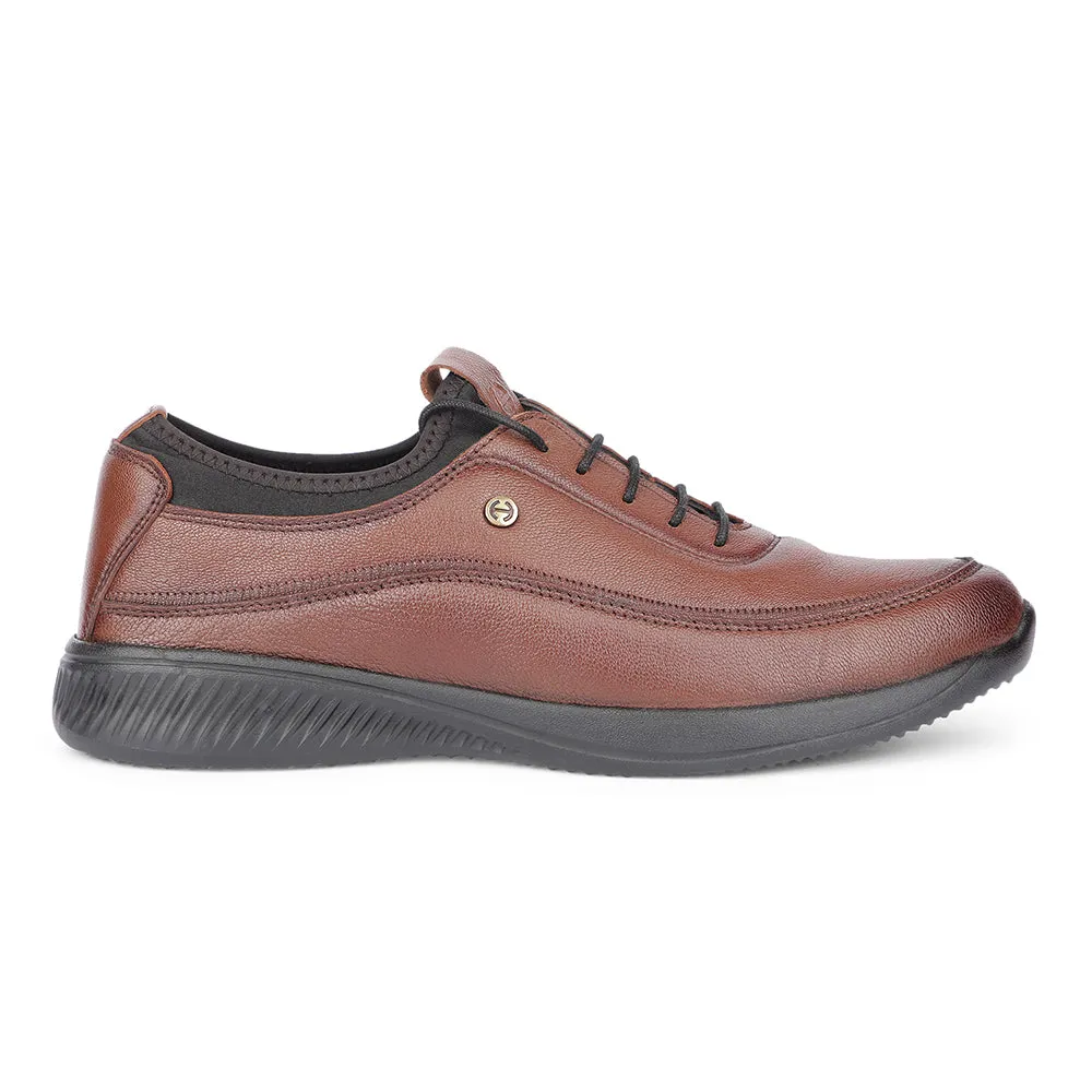 Healers Bequeme Braune Schnürschuhe Für Herren A576-07 Von Liberty