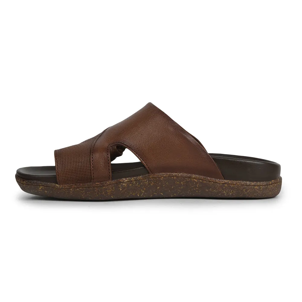 Healers Tan Bequeme Hausschuhe Für Herren GLIMPS-2 Von Liberty