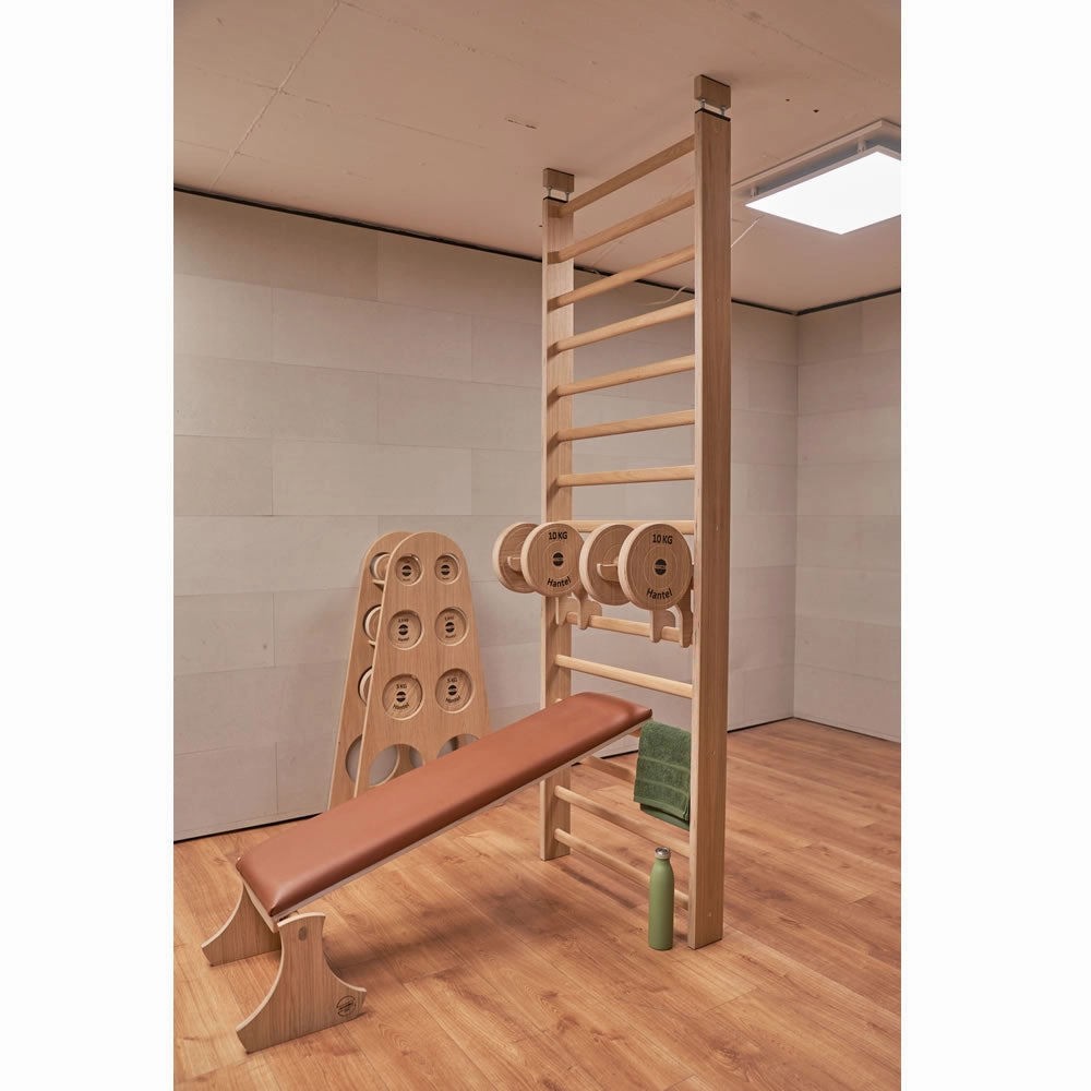 Heimholz ANNA Sprossenwand Eiche 256-275cm