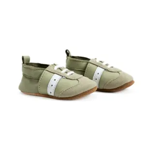 Hi Hop Meine Ersten Sneakers Grün Leder 0-6 Monate