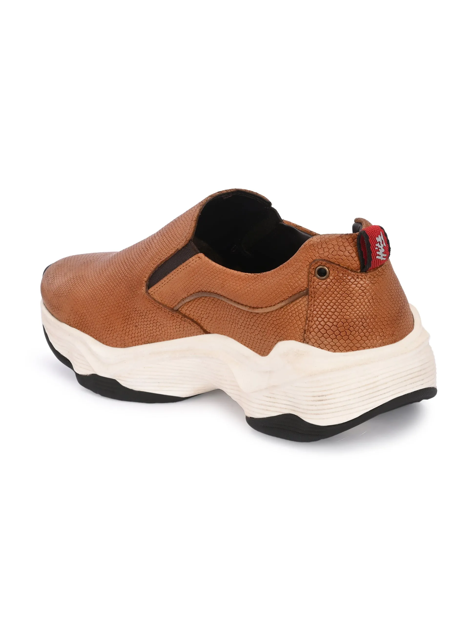 Hitz Herren Casual Schuhe in Braun Leder