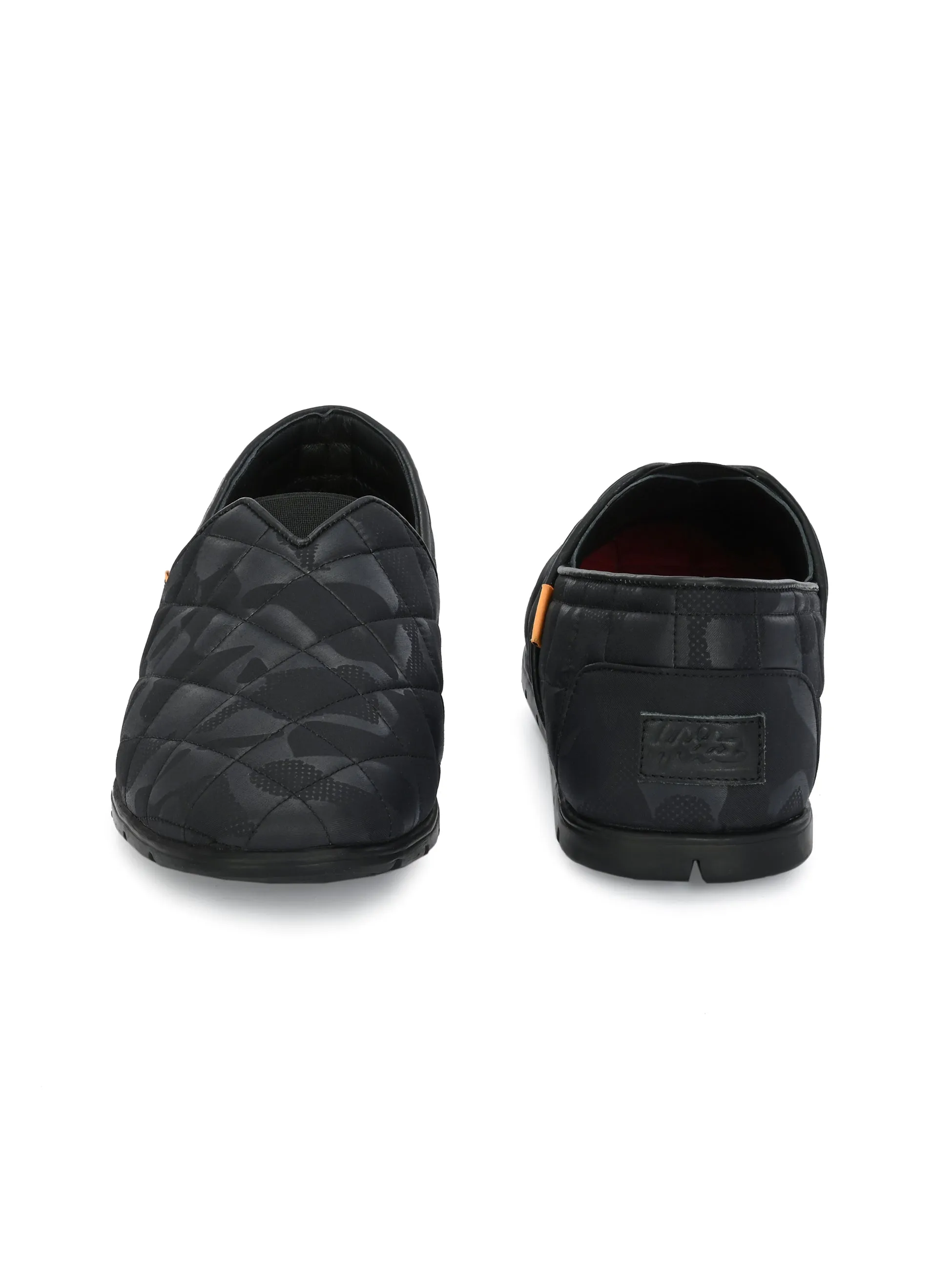 HITZ154-Herren Schwarze Freizeit-Wanderschuhe