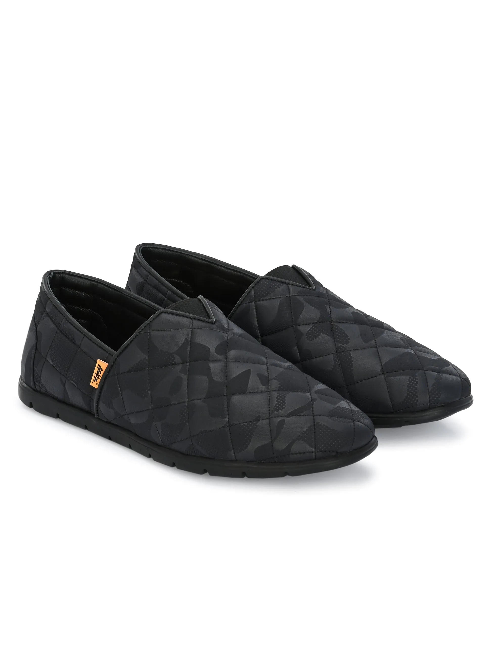 HITZ154-Herren Schwarze Freizeit-Wanderschuhe