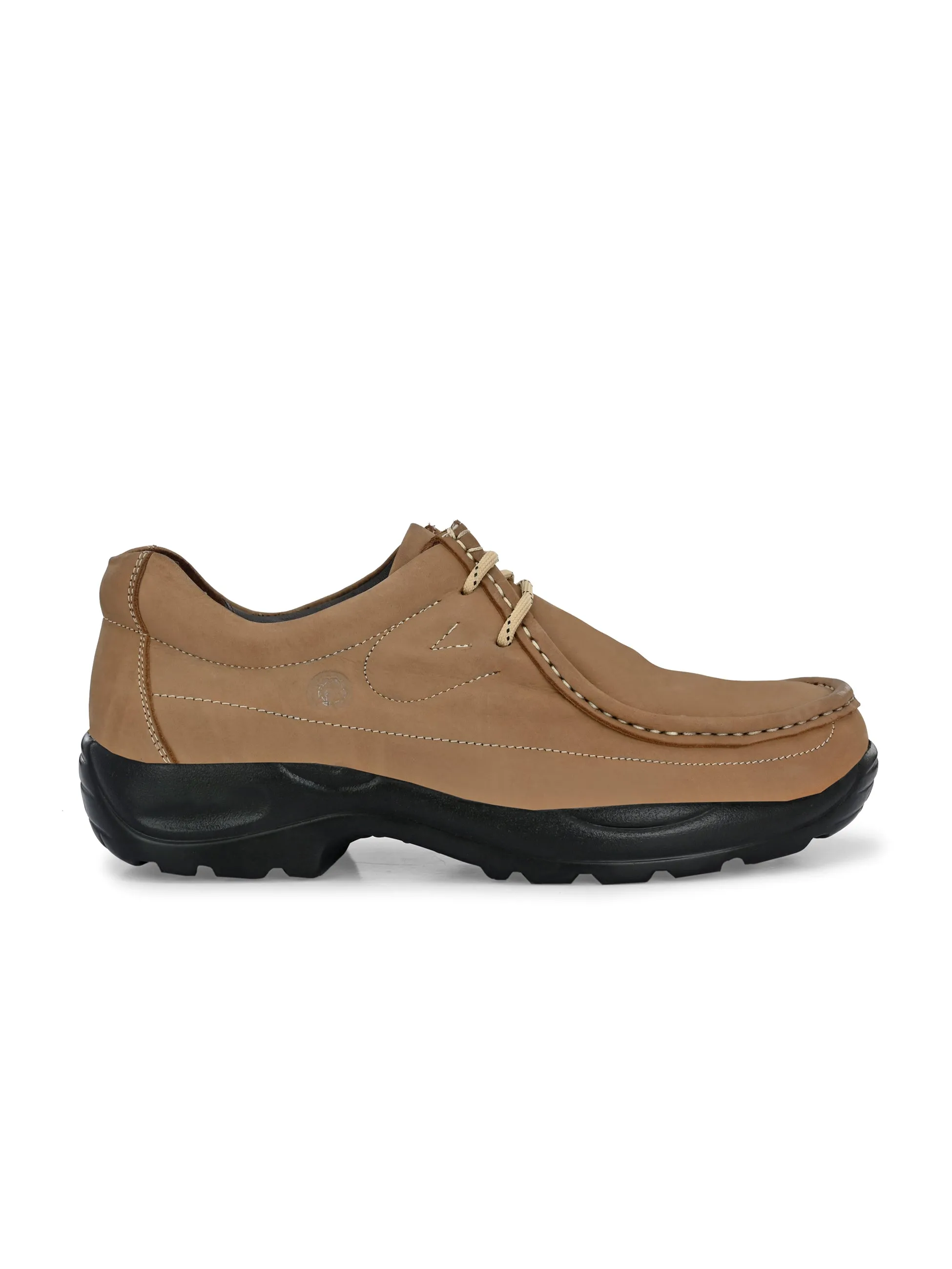 HITZ2651 Herren Cheeku Leder Freizeitschuhe mit Schnürung