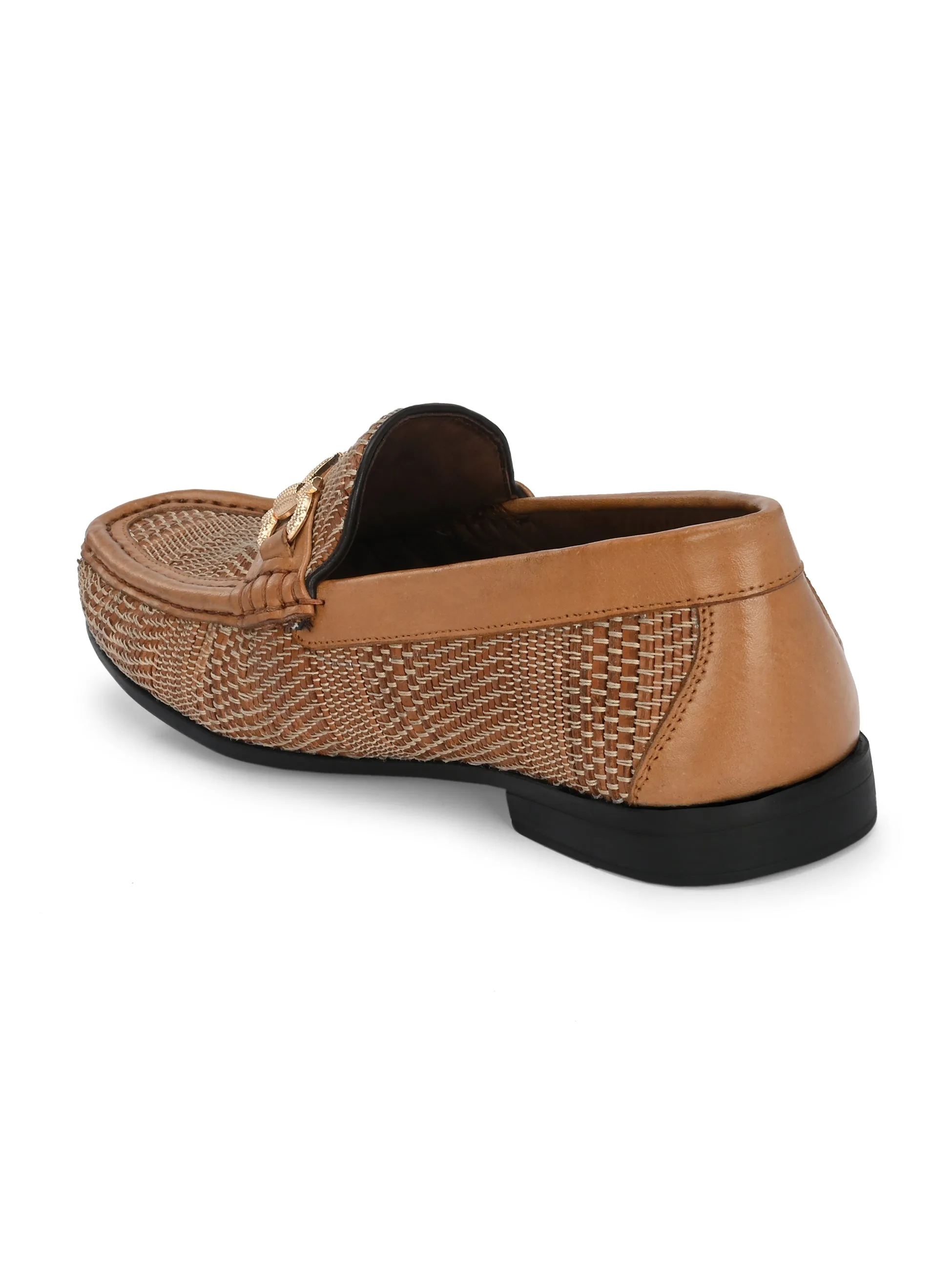 HITZ5342 - Herren Loafer aus braunem Leder für den Casual-Look