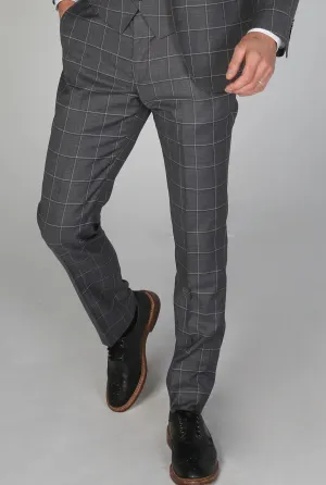 Hobbs Check Hose Anzugshose