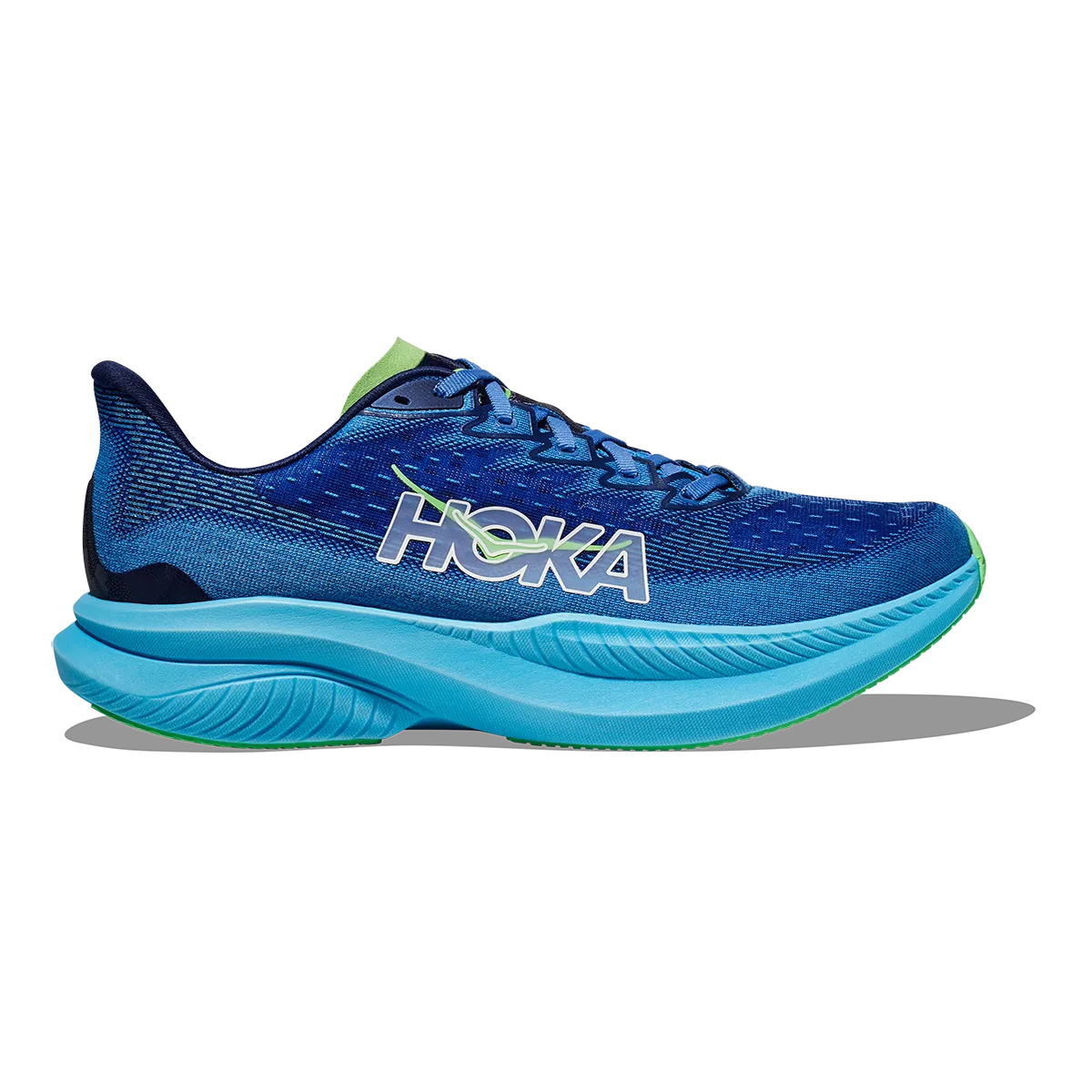 Hoka Mach 6 - Virtuelles Blau - Leitfarbe Blau