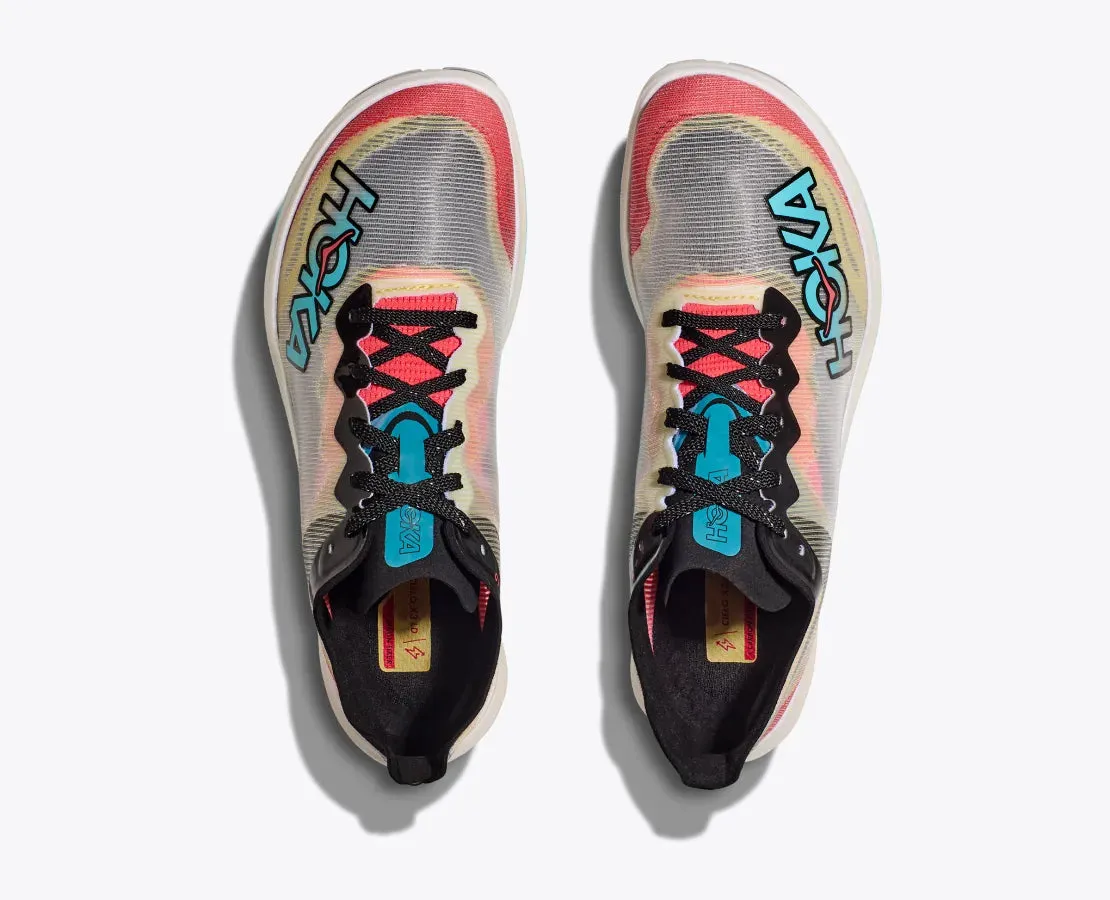 Hoka Unisex Cielo X 3 LD - Schwarz/Yuzu (1155073-BYZ) Hoka Schuhe