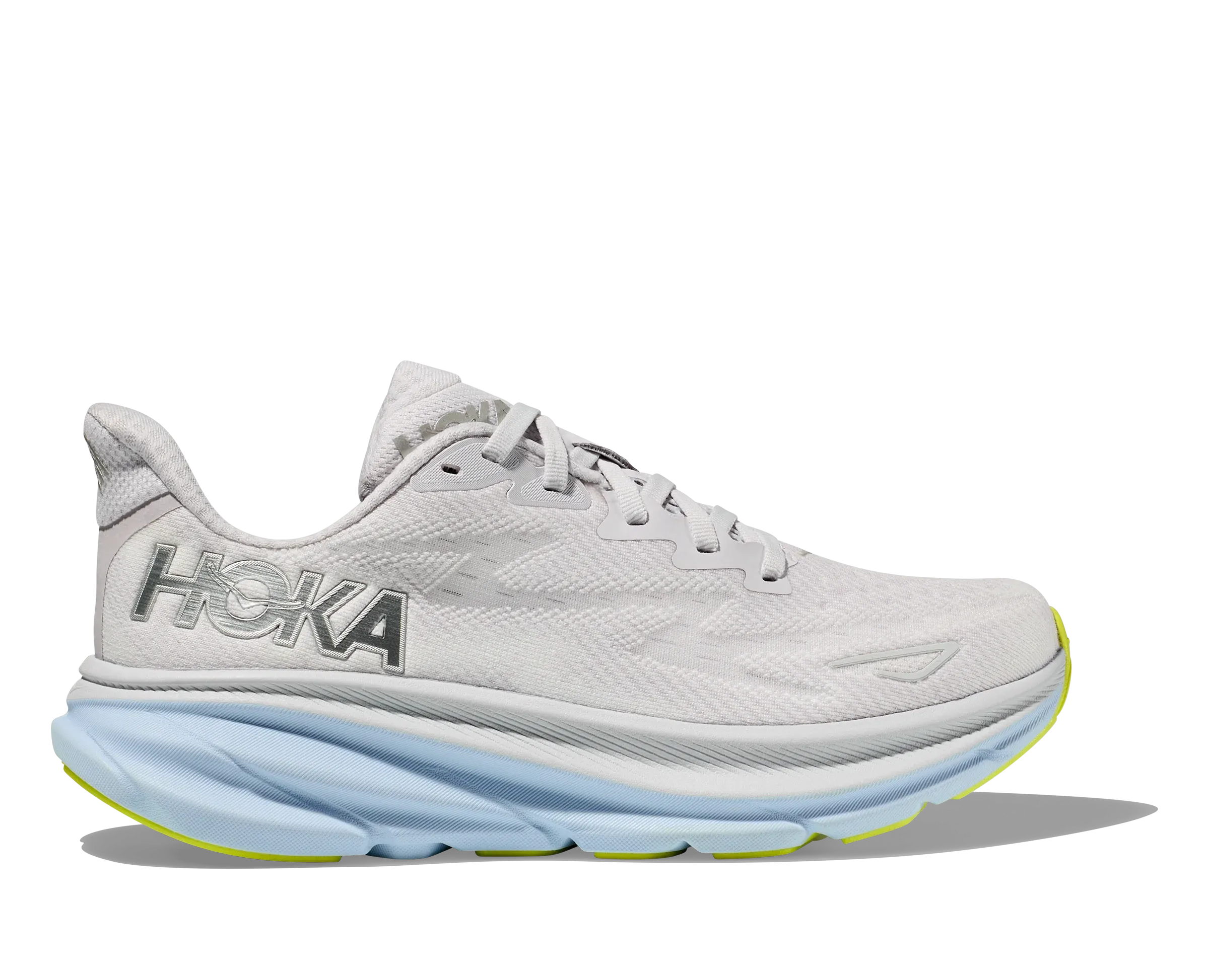 Hoka Damen Clifton 9 Weit - Nimbus Wolke/Eiswasser (1132211-NCIW) Hoka Schuhe