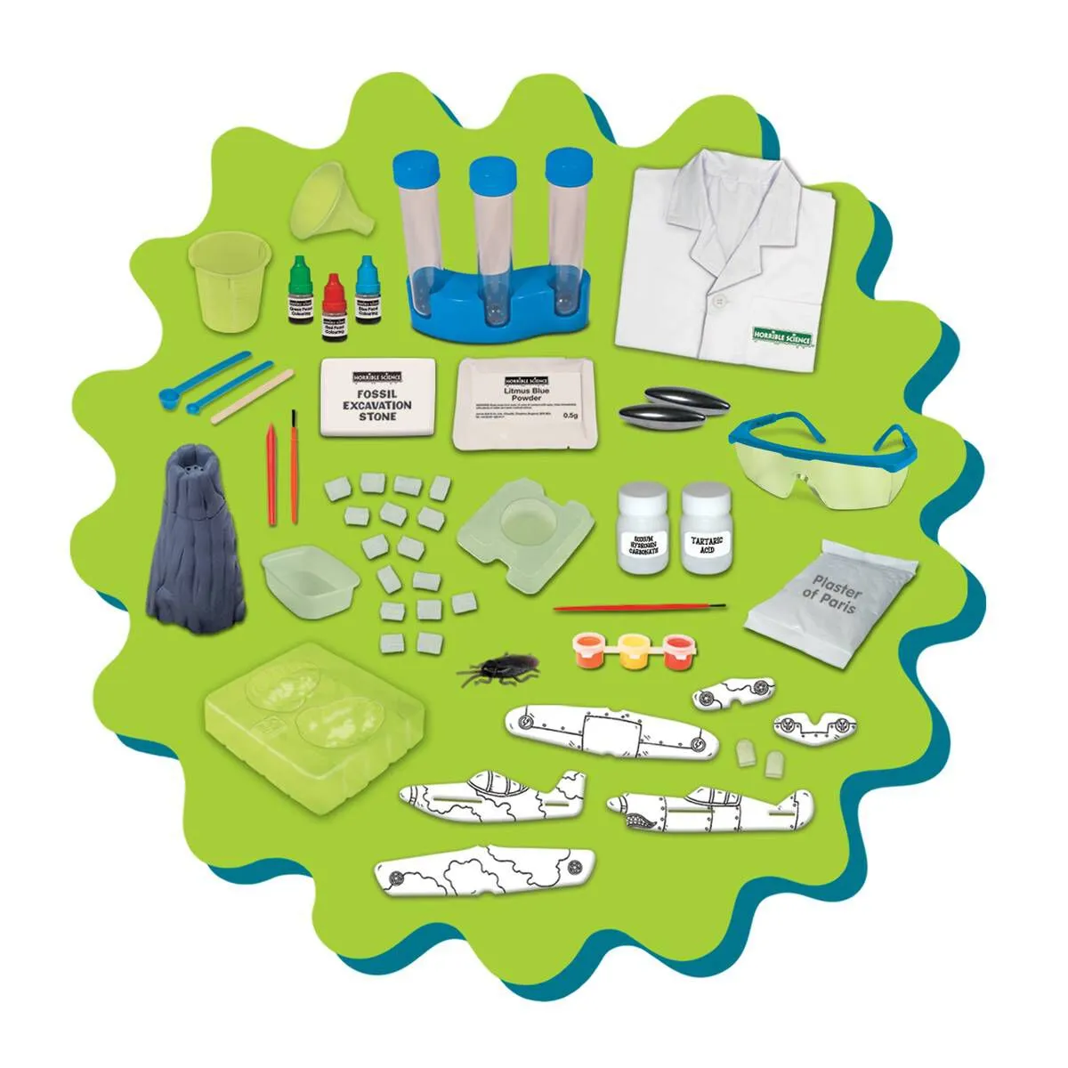 Schreckliche Wissenschaft - Prall gefüllte Experimentierbox