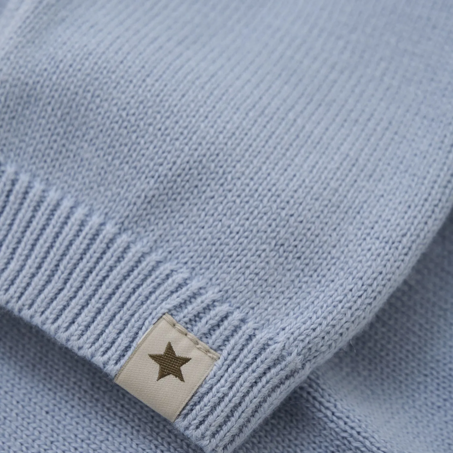 Huttelihut Weiche Chambray-Hose Strick Huttelihut