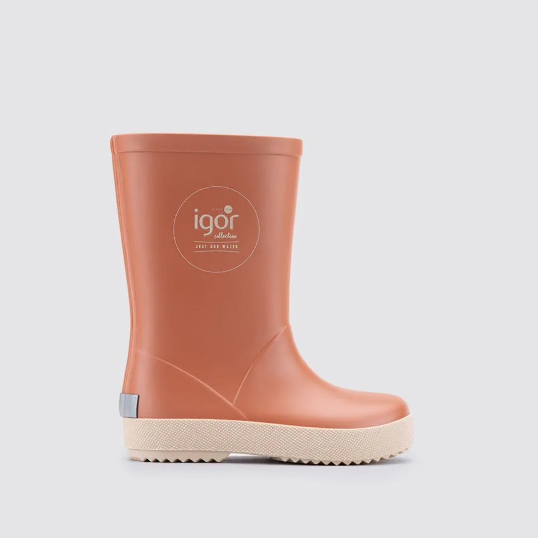 Igor: Splash Kids Regenstiefel - Beige / Teja