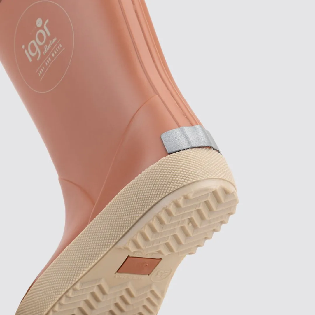 Igor: Splash Kids Regenstiefel - Beige / Teja