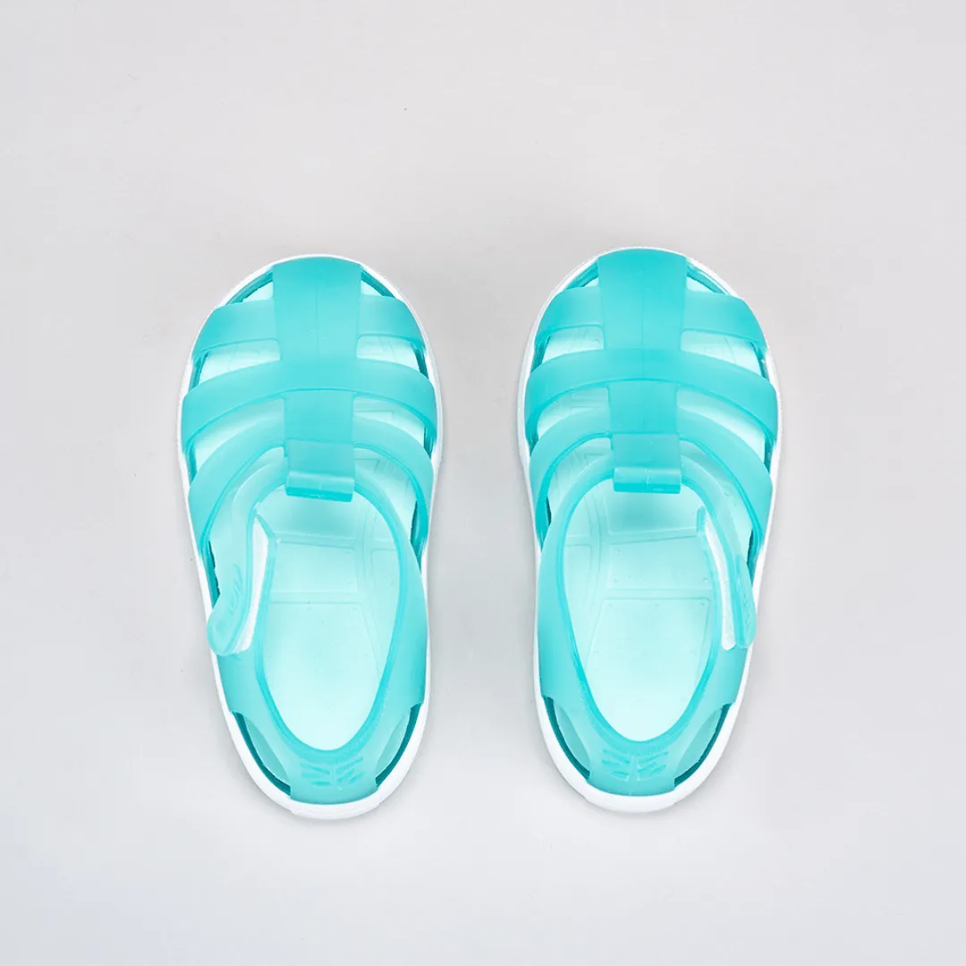Igor: Sternen-Gelee-Sandalen - Aguamarina