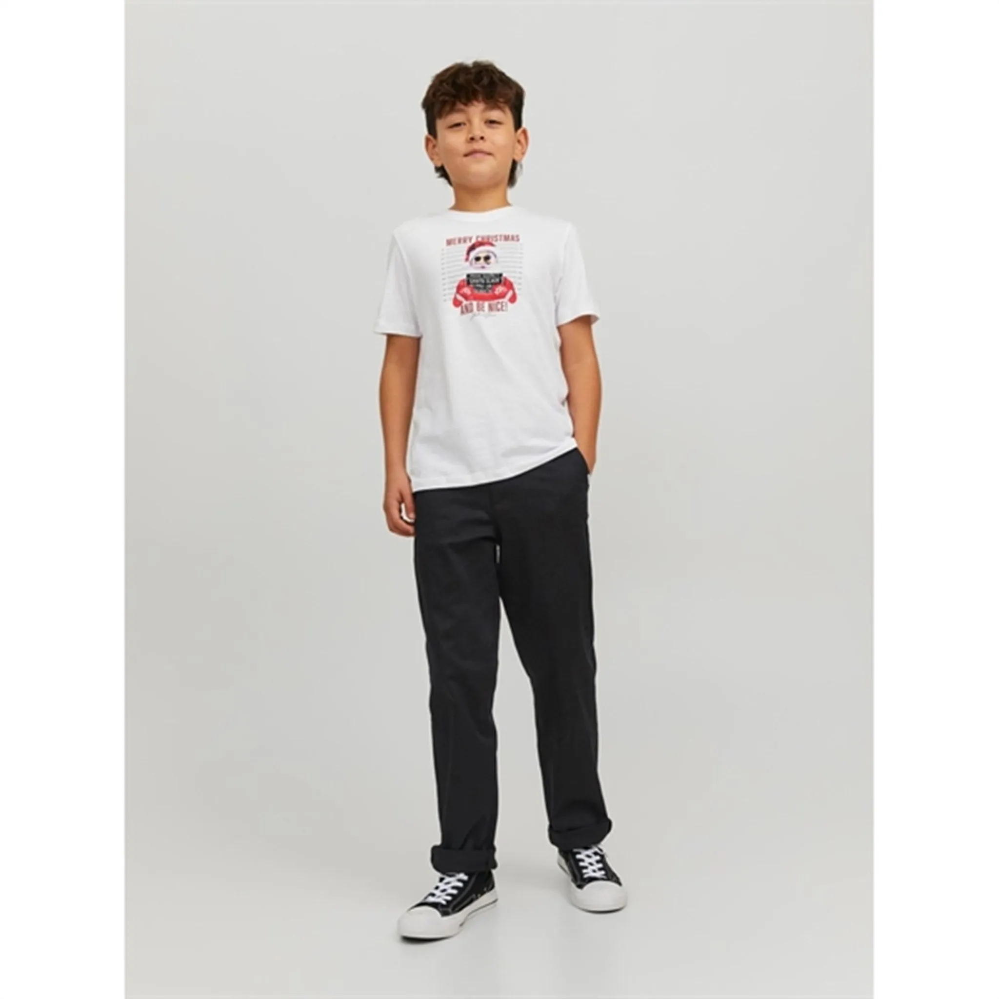 Jack & Jones Junior Schwarze Kane Pablo Hose Noos Jack Jones Junior