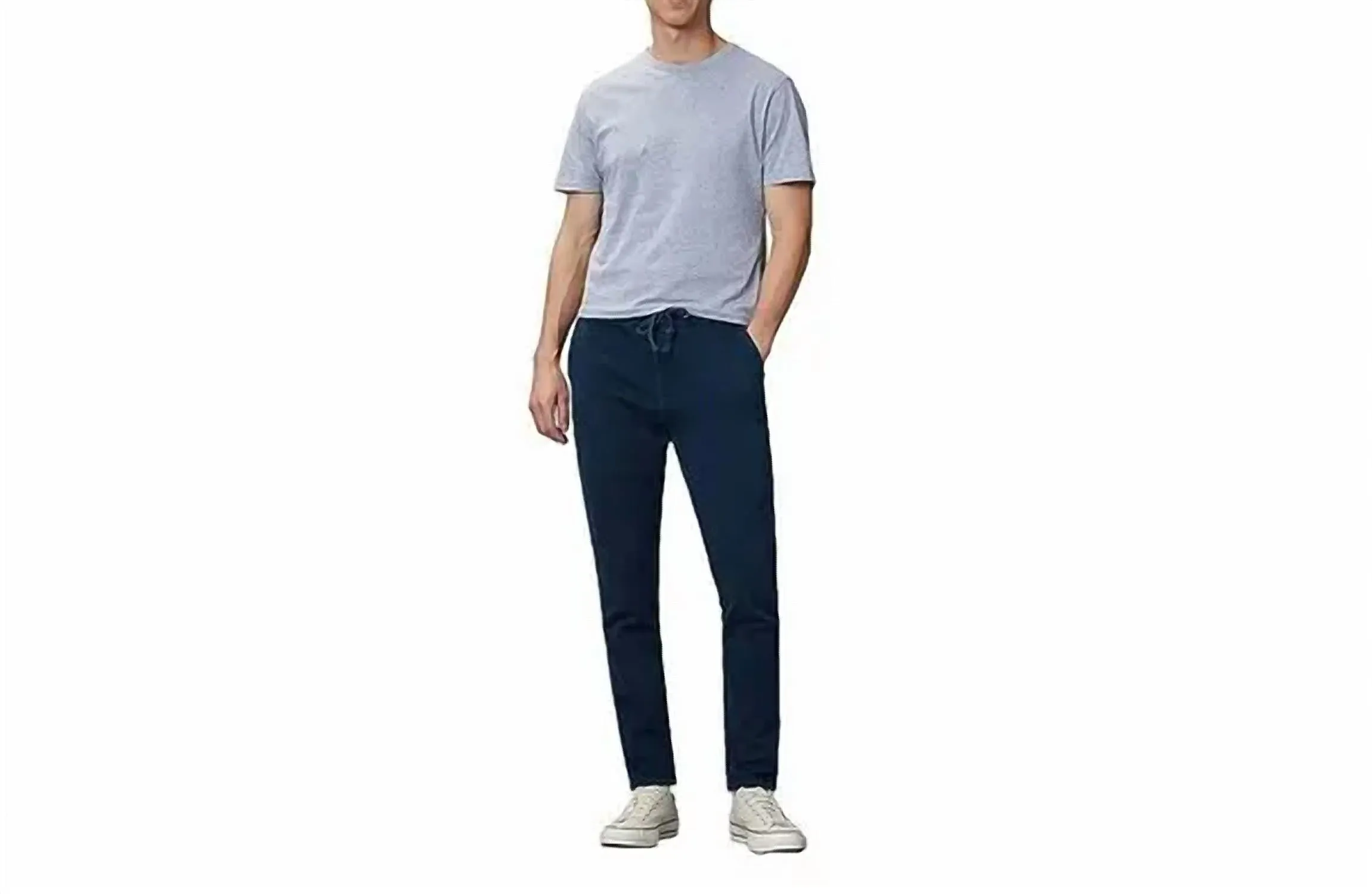Jay Track Chino Hose In Steinblau