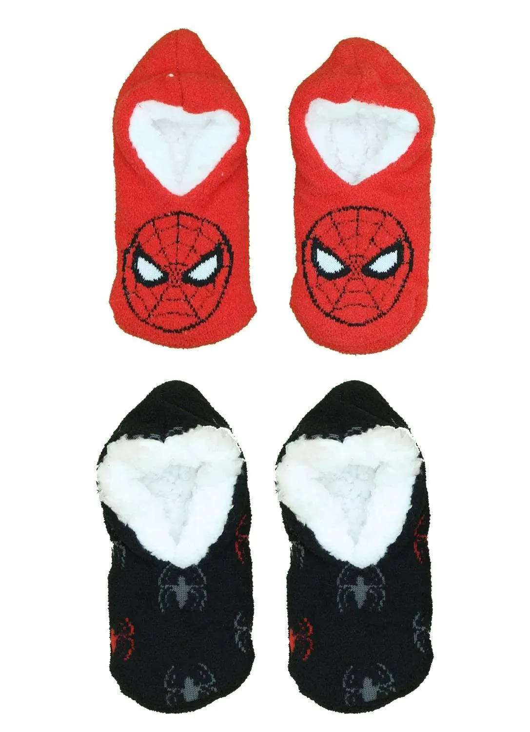 Jellifish Boys Spider-Man Pantoffelsocken - 2er Pack Babykids Jellifish Kinder