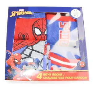 Jellifish Kids Marvel Spiderman 4 Paar Socken Box Babykids Jellifish Kids