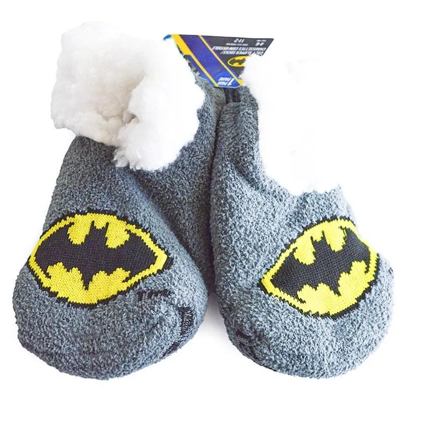 Jellifish Kids Superhelden Anti-Rutsch Sherpa Pantoffelsocken - 1 Paar Babykids Jellifish Kids