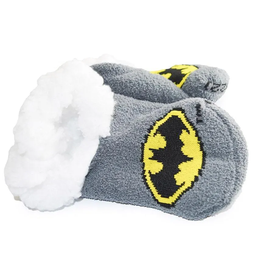 Jellifish Kids Superhelden Anti-Rutsch Sherpa Pantoffelsocken - 1 Paar Babykids Jellifish Kids
