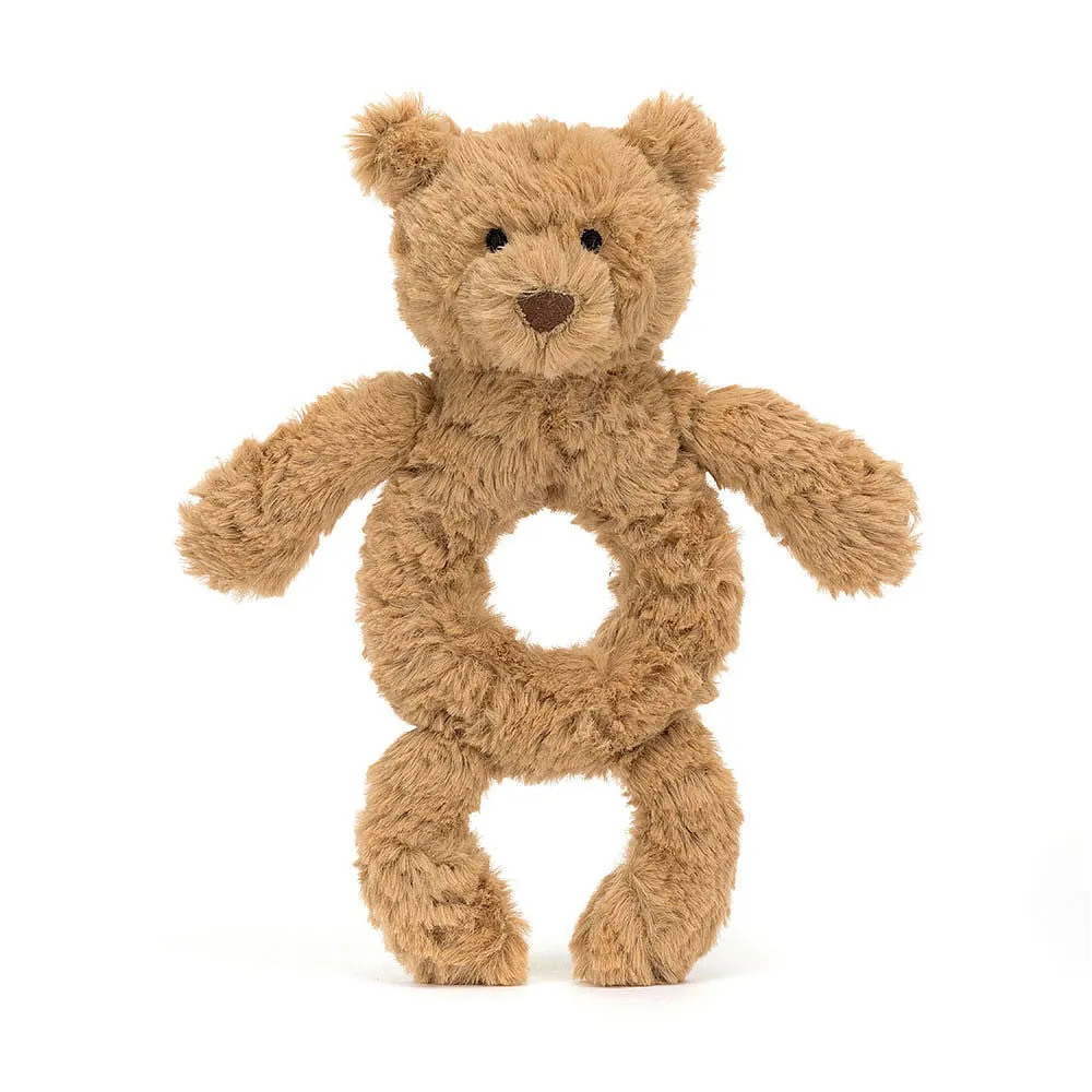 Jellycat Bartholomew Bär Rassel Ring